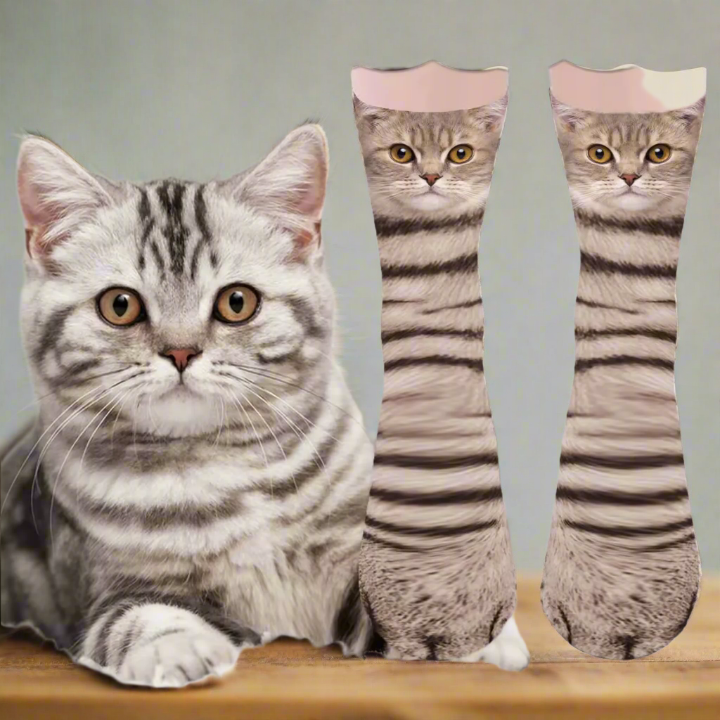 Funny Cat Socks