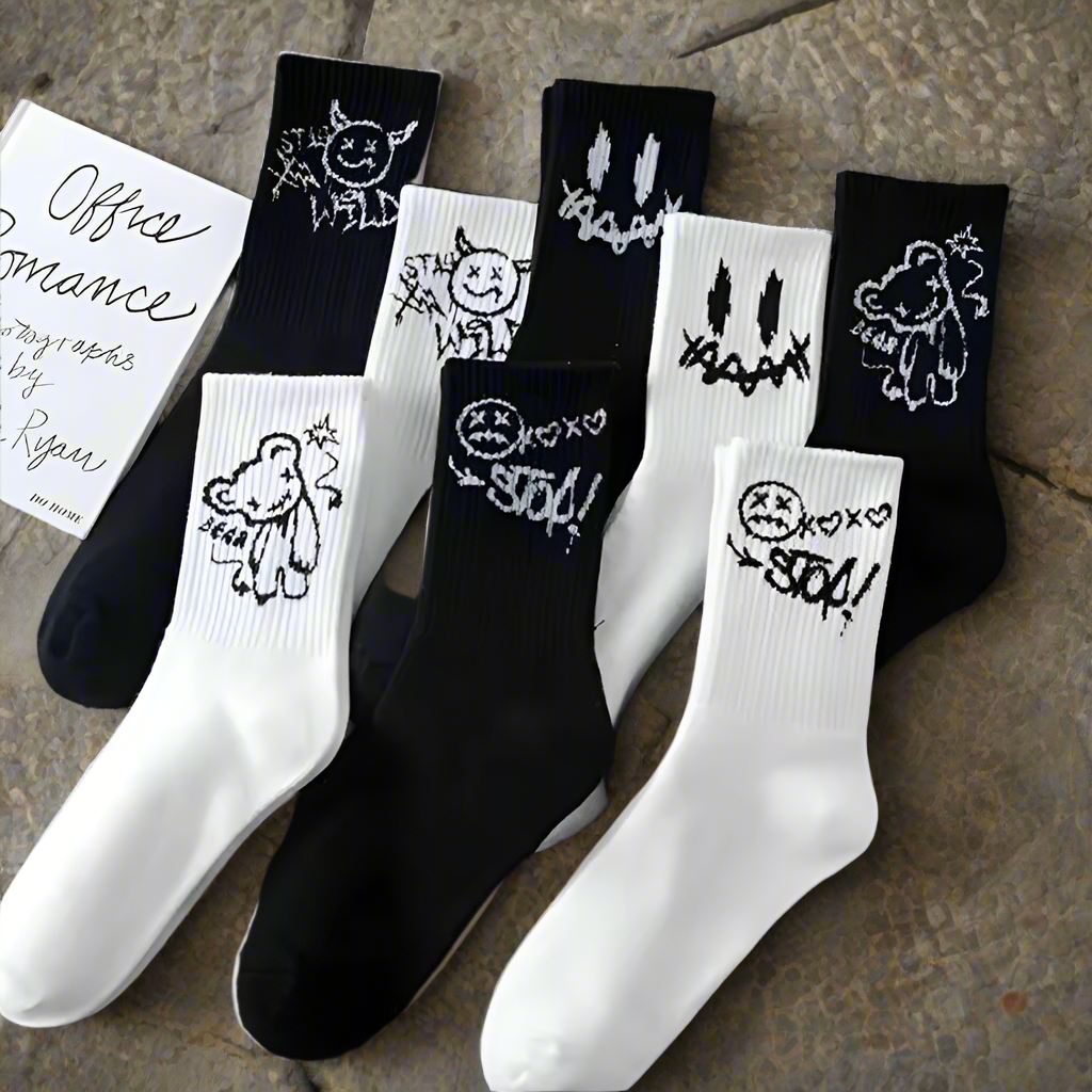 Funny Street Face Socks