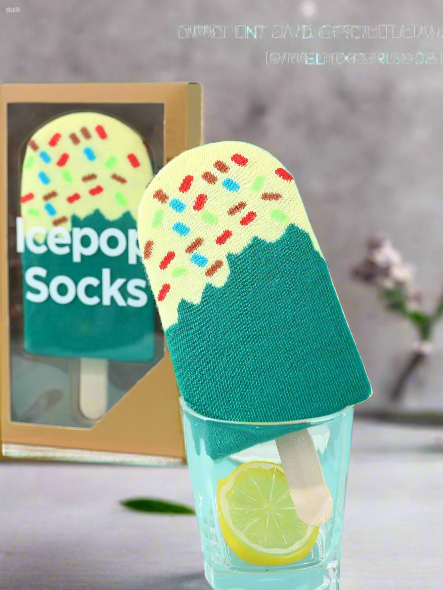 Ice Pop Ice Cream Socks