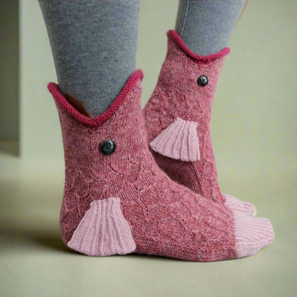 Knitted Animal Socks