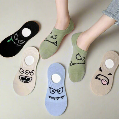 Cartoon Face Socks