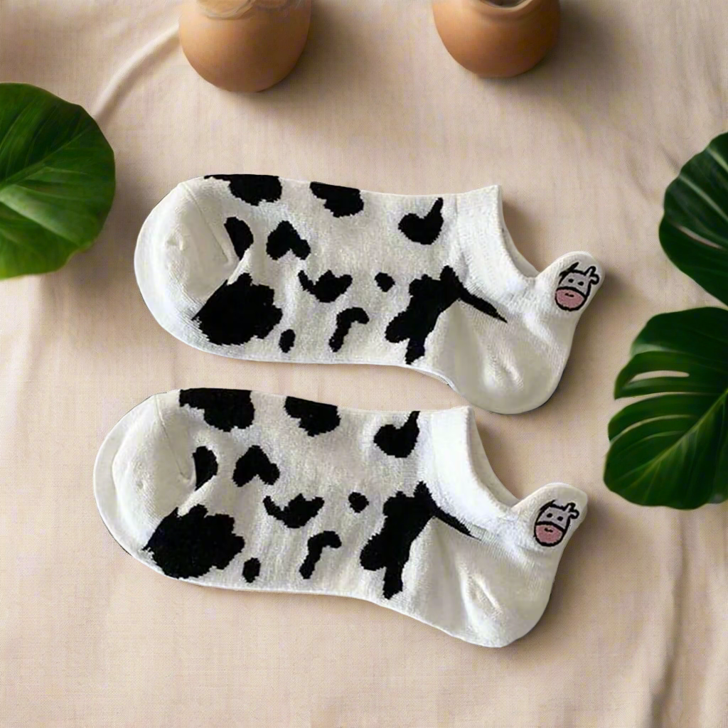 Cow Socks 5 Pack