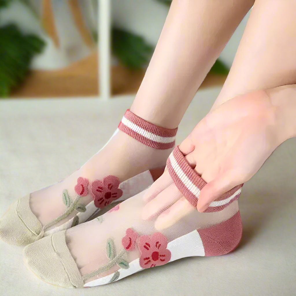 Transparent Cute Socks