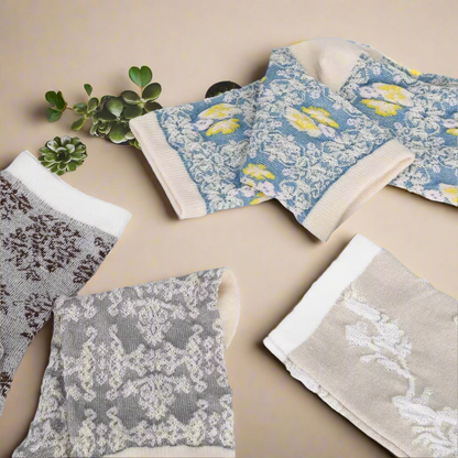 Vintage Floral Socks 9 Pack