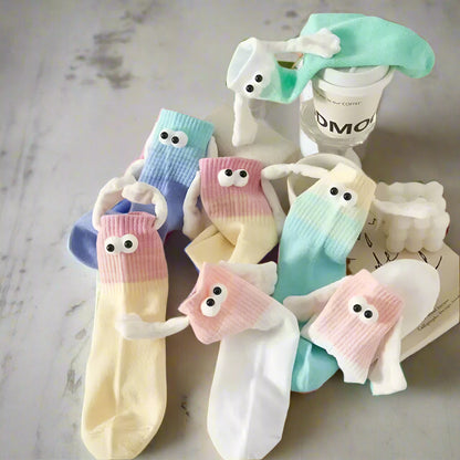 Magnetic Couple Ankle Socks