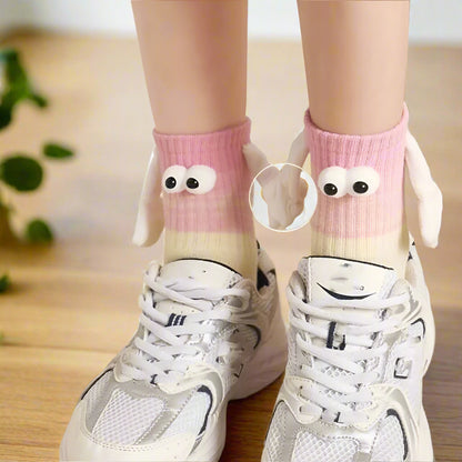 Magnetic Couple Ankle Socks