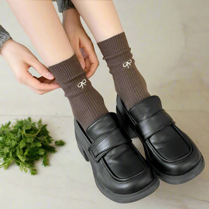 Cute Bow Socks 7 Pack