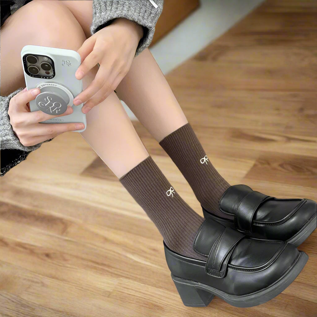 Cute Bow Socks 7 Pack