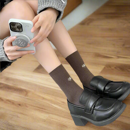 Cute Bow Socks 7 Pack