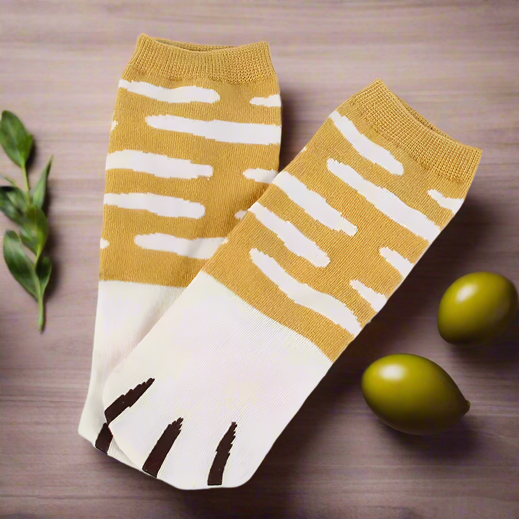Cat Paw Ankle Socks