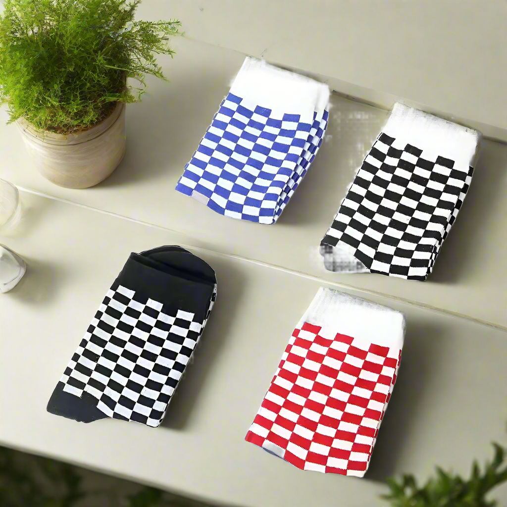 Checkerboard Socks