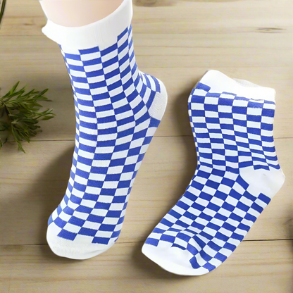 Checkerboard Socks