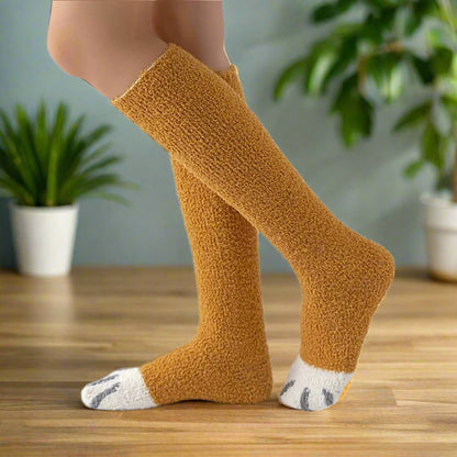 Cat Paw Stocking Socks