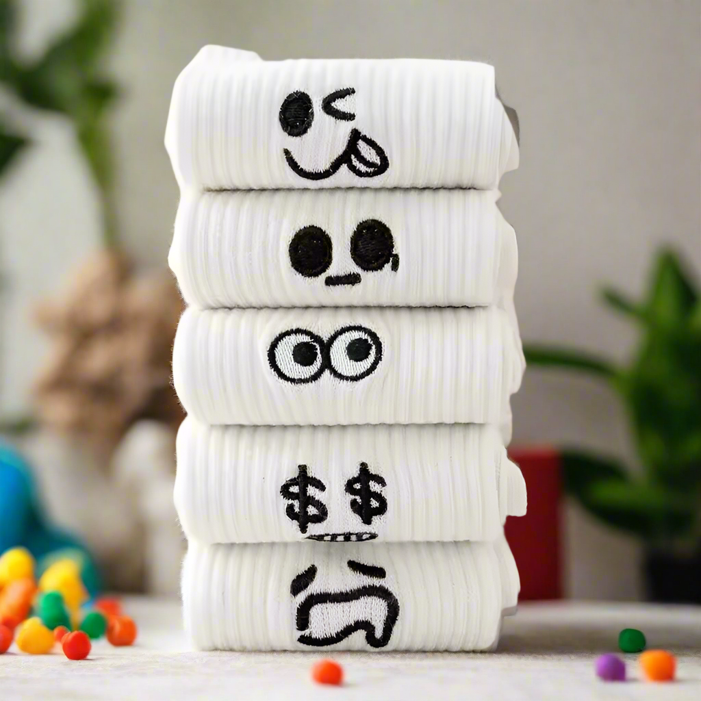 Cartoon Face Socks