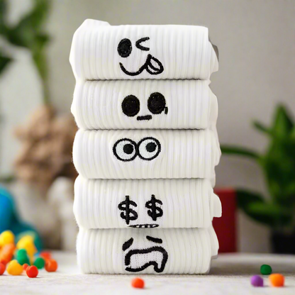 Cartoon Face Socks