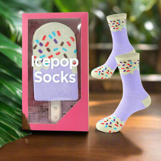 Ice Pop Cupcake Socks