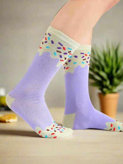 Ice Pop Cupcake Socks