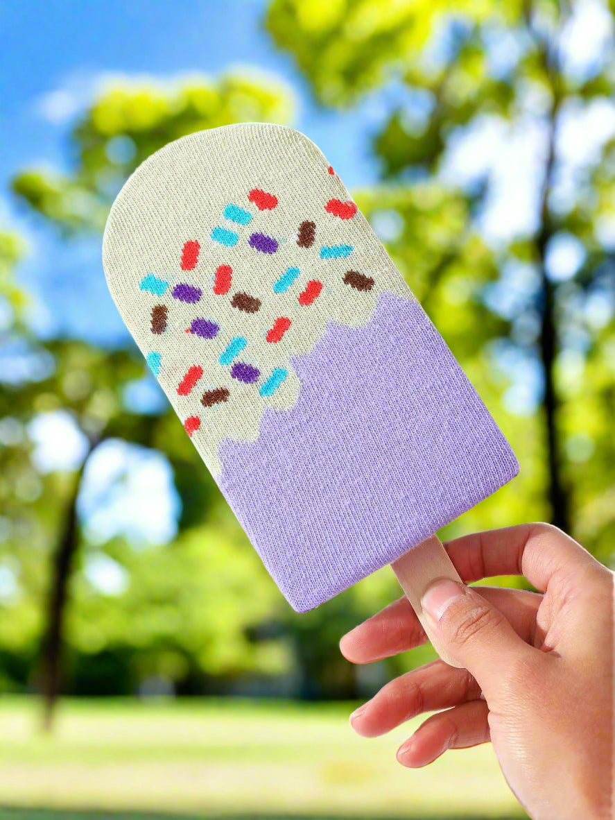 Ice Pop Cupcake Socks