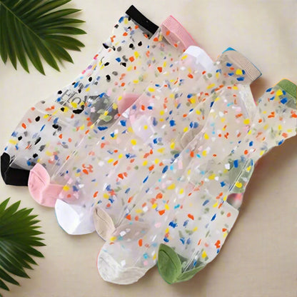 Colorful Lace Socks