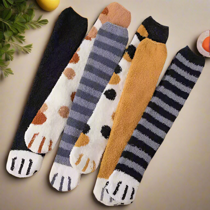 Cat Paw Stocking Socks