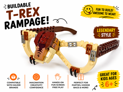 Buildable Dinosaur Glasses