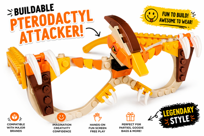 Buildable Dinosaur Glasses
