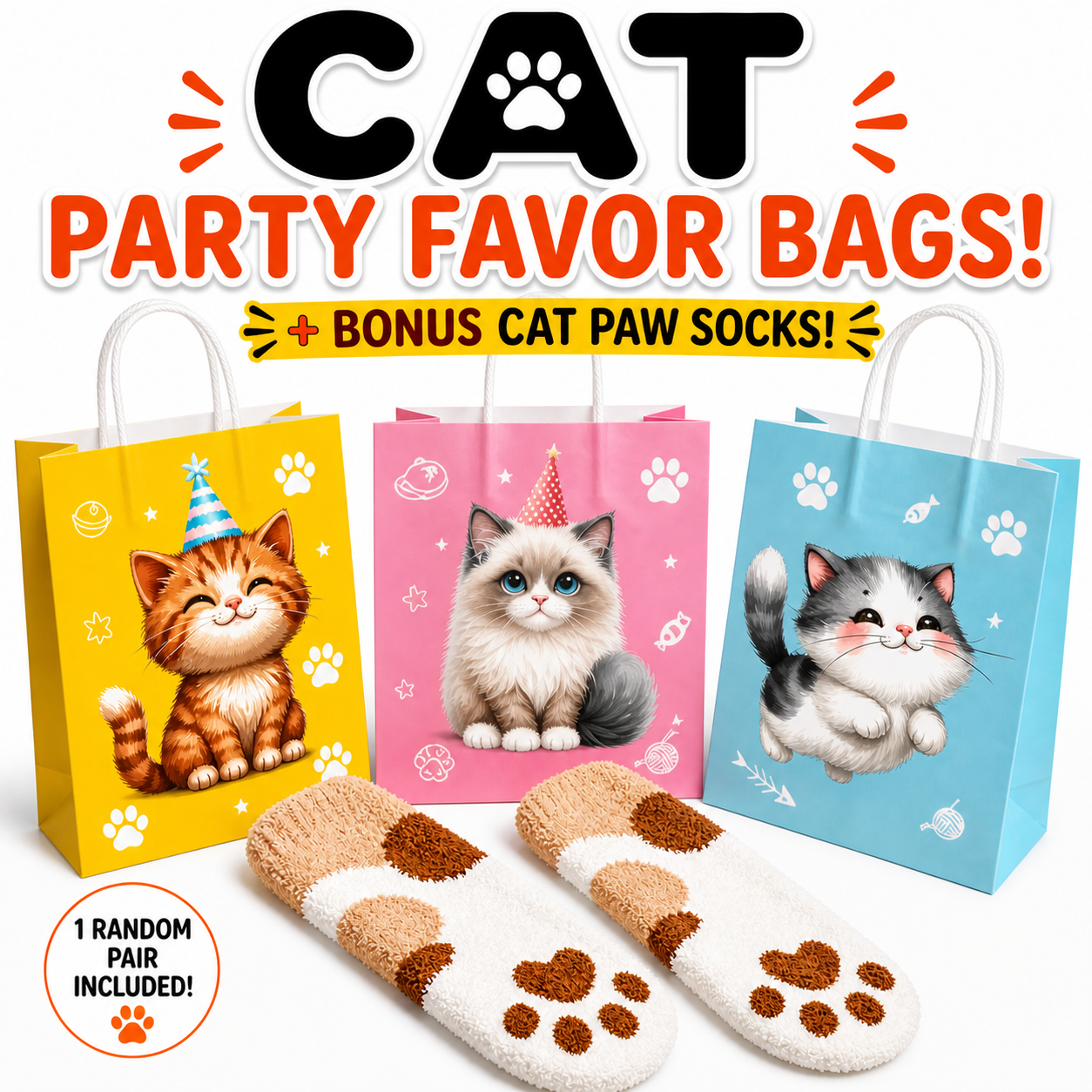 Cat Party Bags