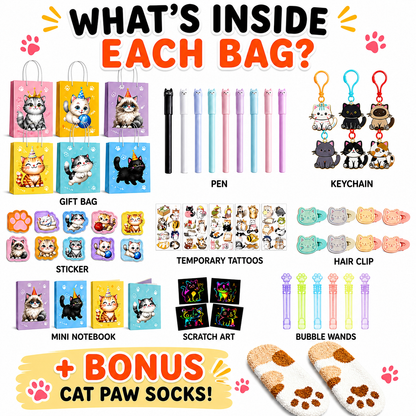 Cat Party Bags