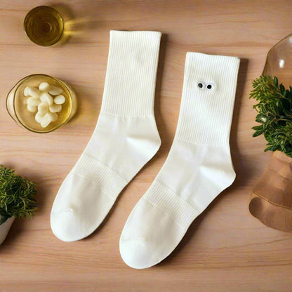 Embroidered Eye Socks