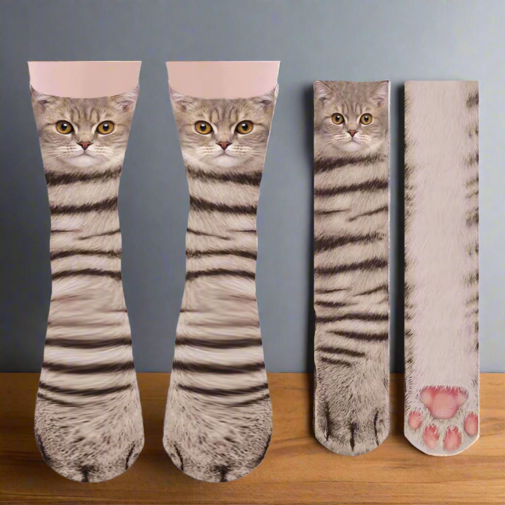 Funny Cat Socks