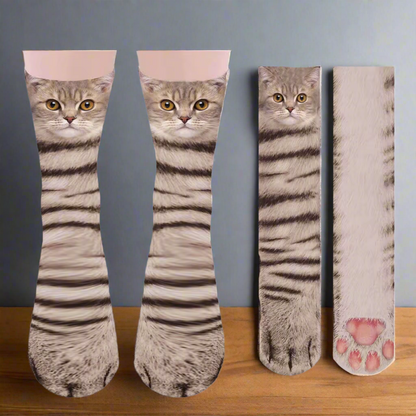Funny Cat Socks