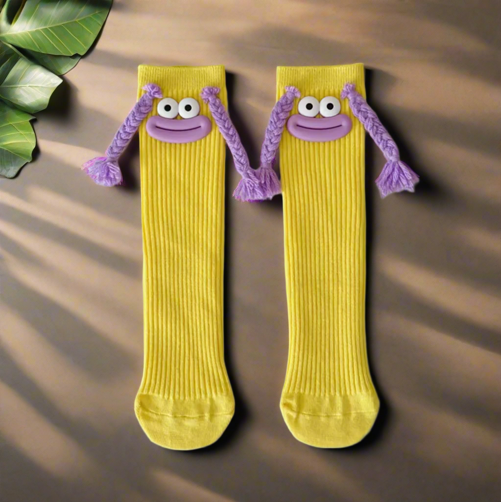 Silly Girl Face Socks