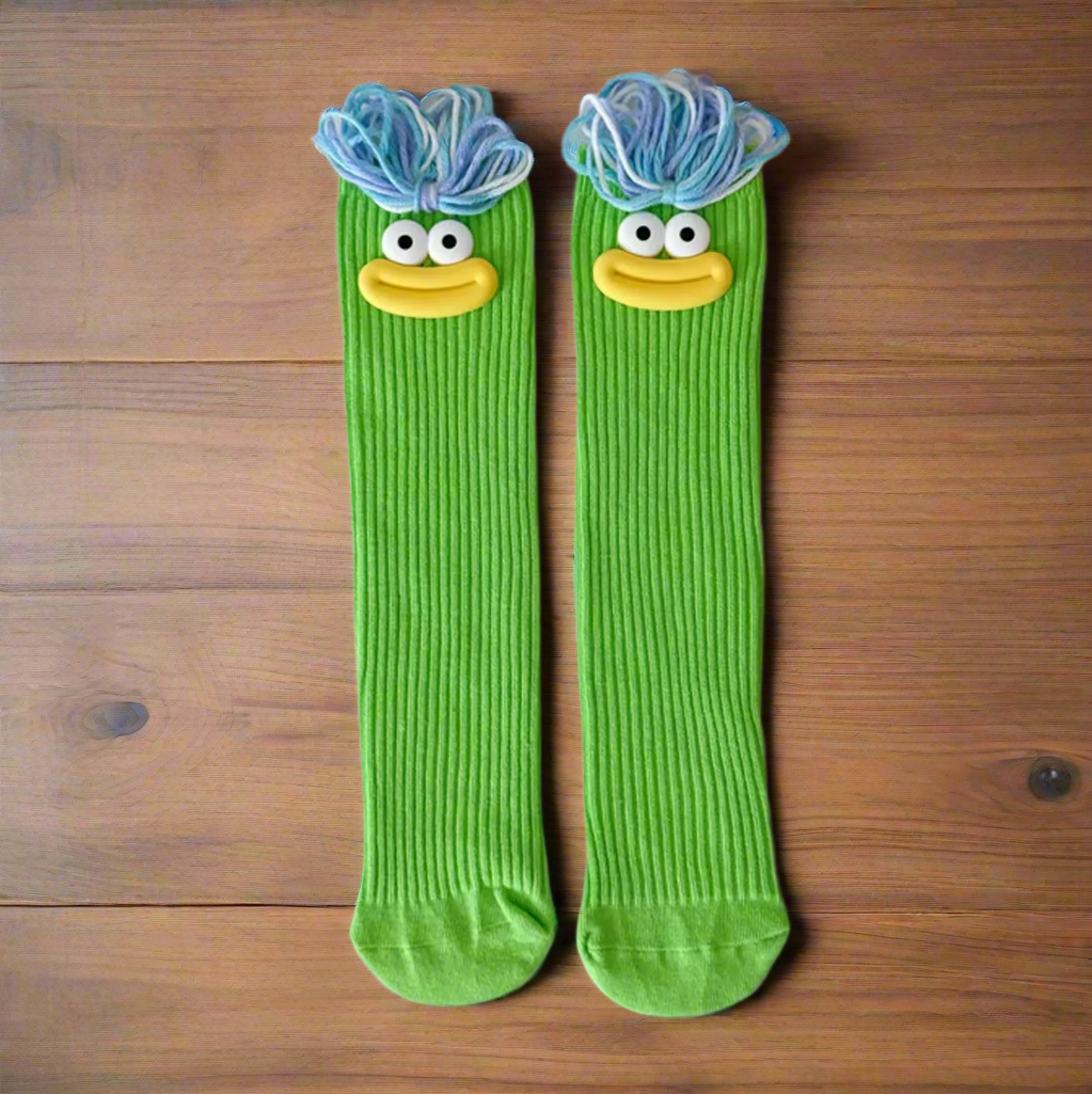 Silly Girl Face Socks