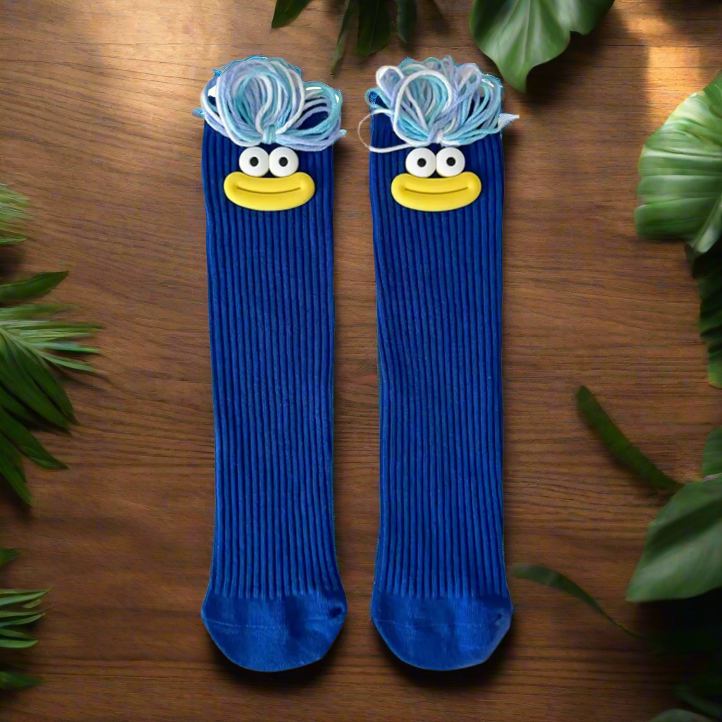 Silly Girl Face Socks