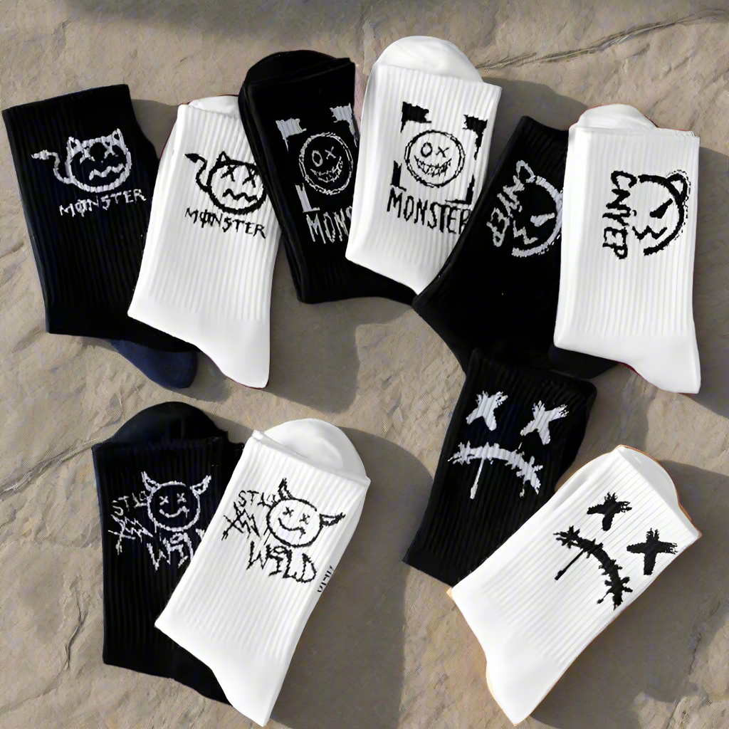 Funny Street Face Socks