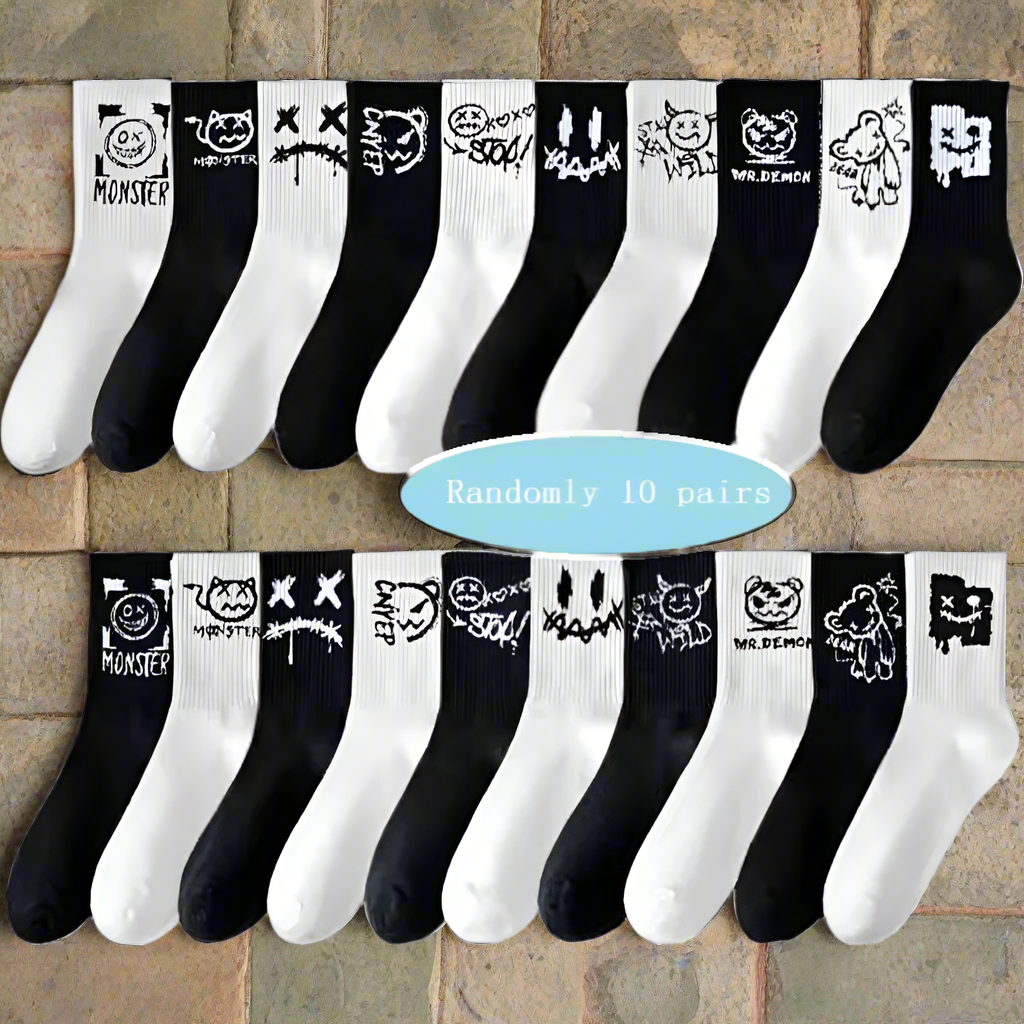Funny Street Face Socks