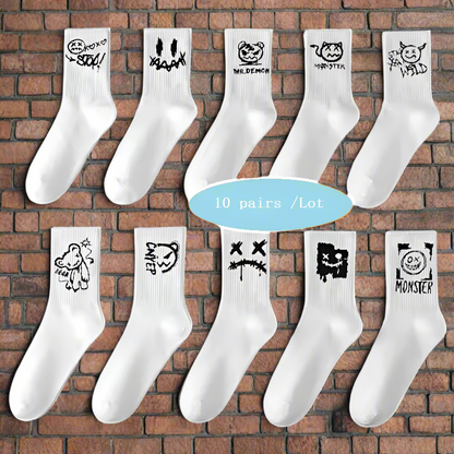 Funny Street Face Socks