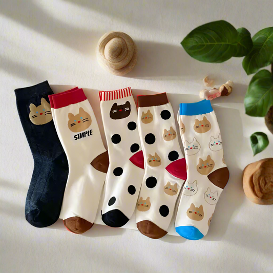 Japanese Cat Socks