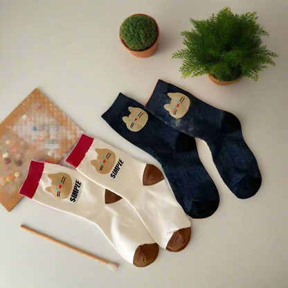Japanese Cat Socks