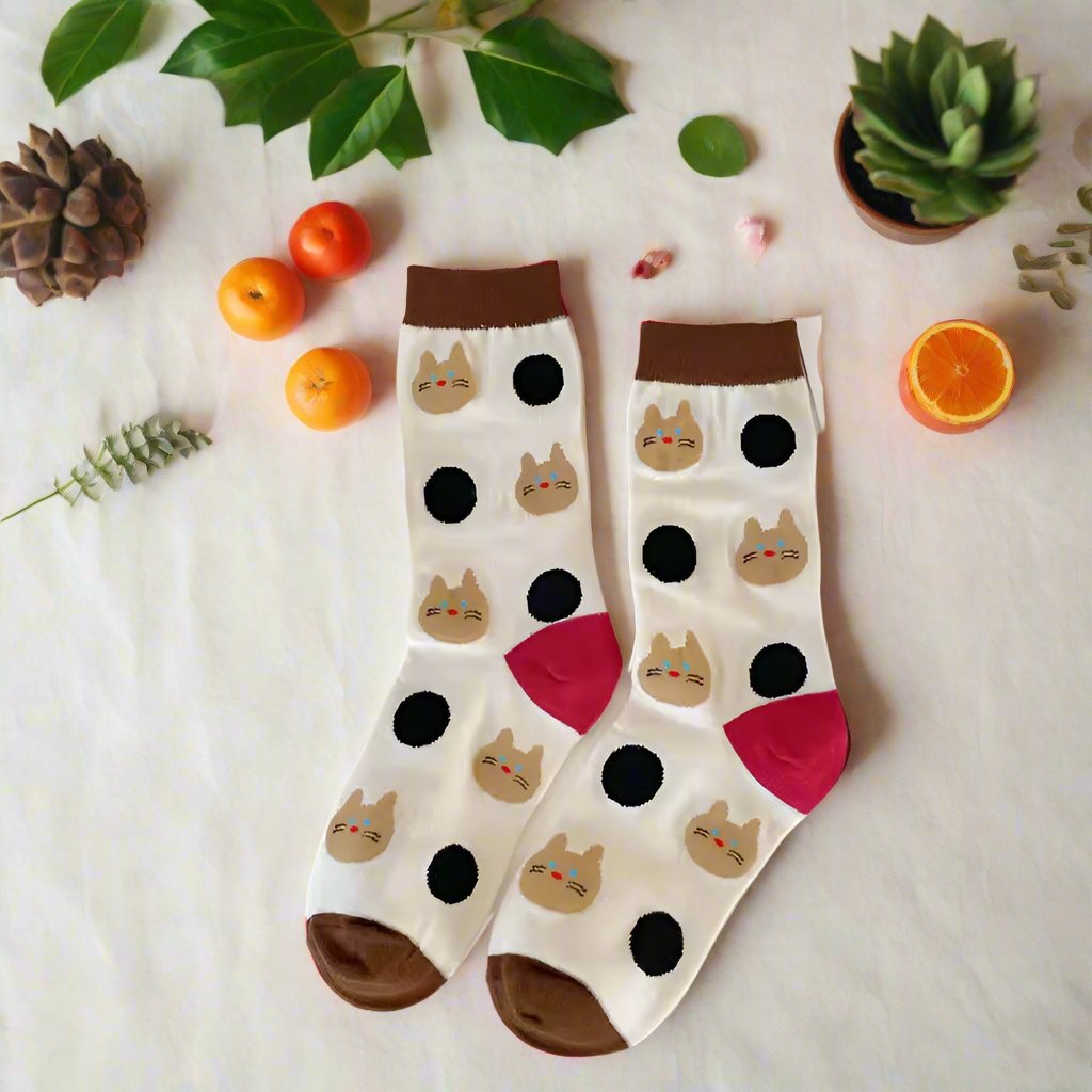 Japanese Cat Socks