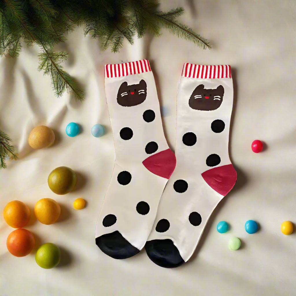 Japanese Cat Socks