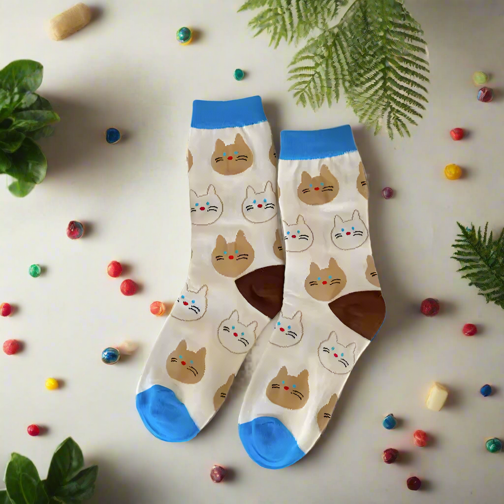 Japanese Cat Socks