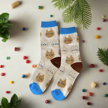 Japanese Cat Socks