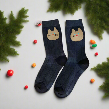Japanese Cat Socks