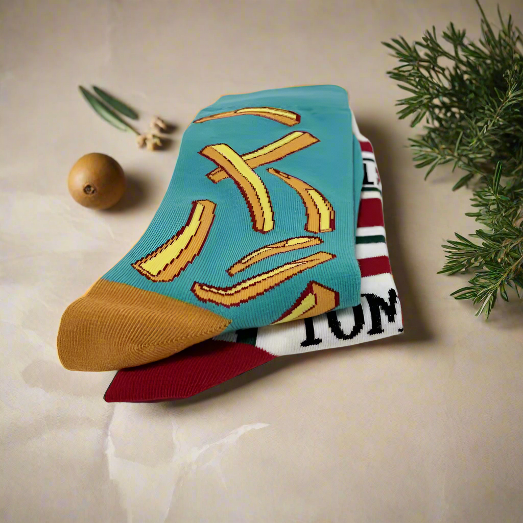 Ketchup Fry Socks