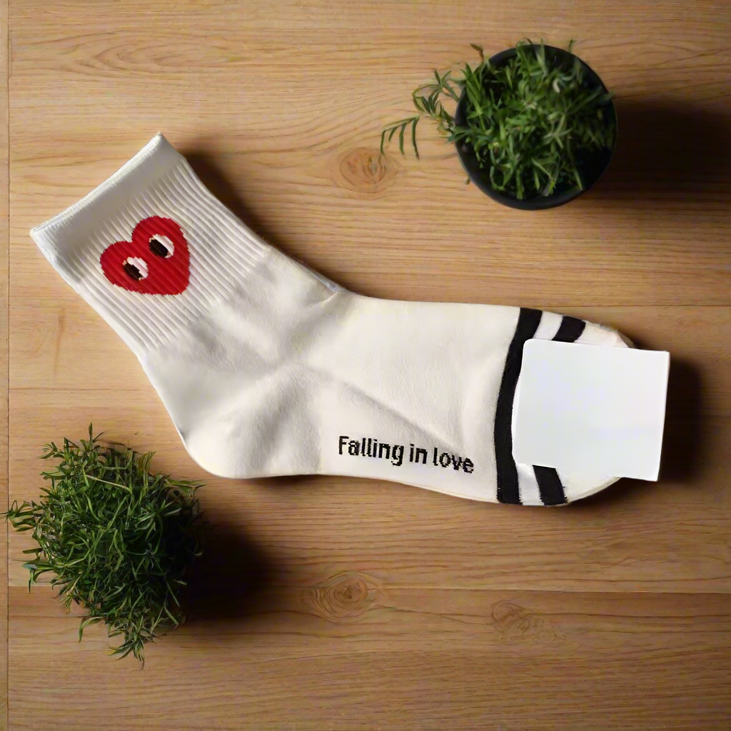 Korean Heart Socks