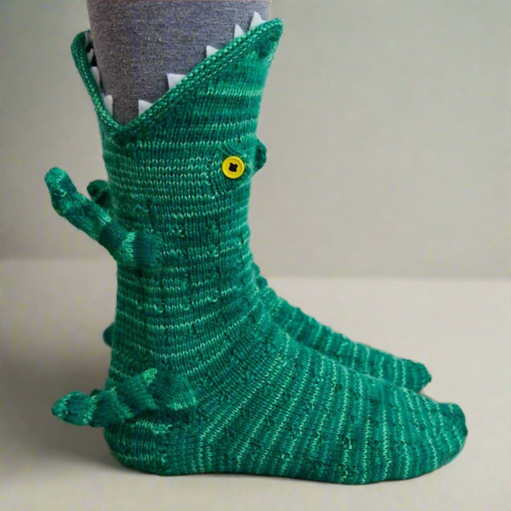 Knitted Animal Socks