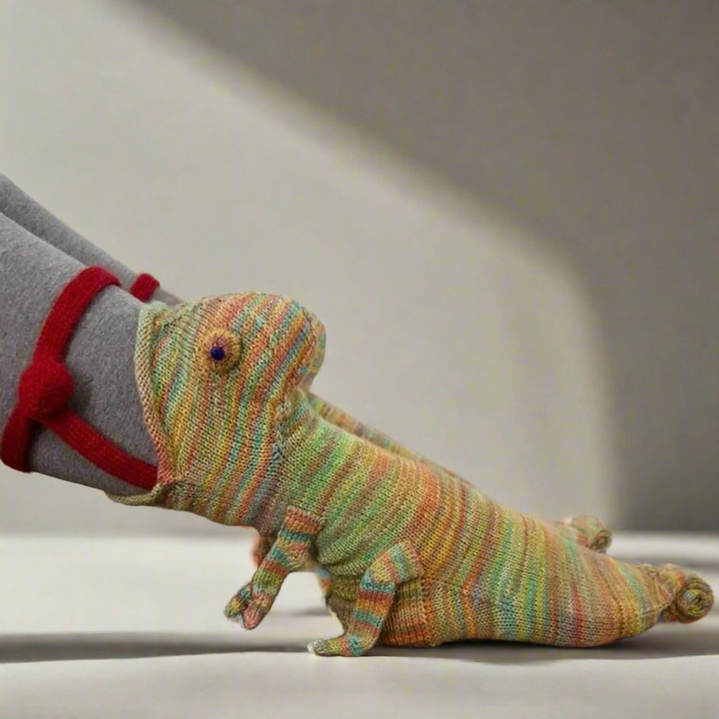 Knitted Animal Socks
