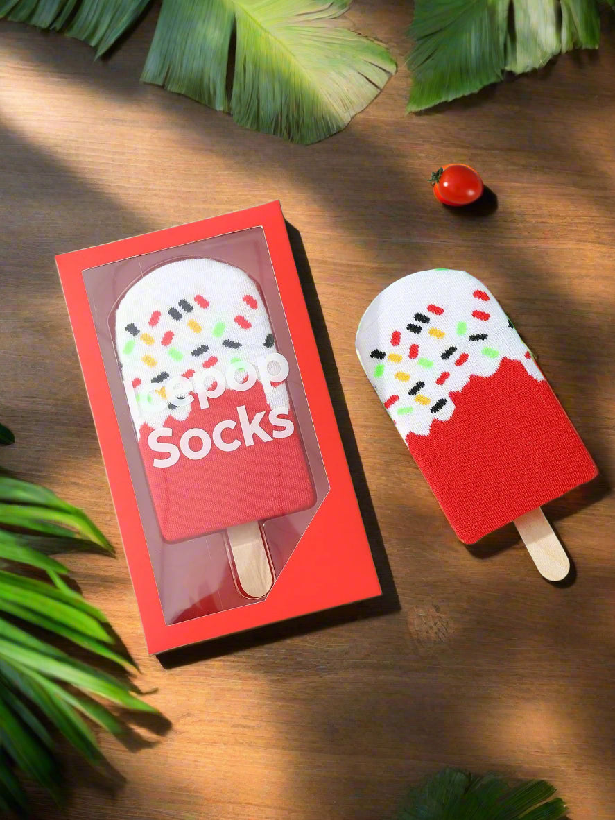 Red Velvet Ice Pop Socks