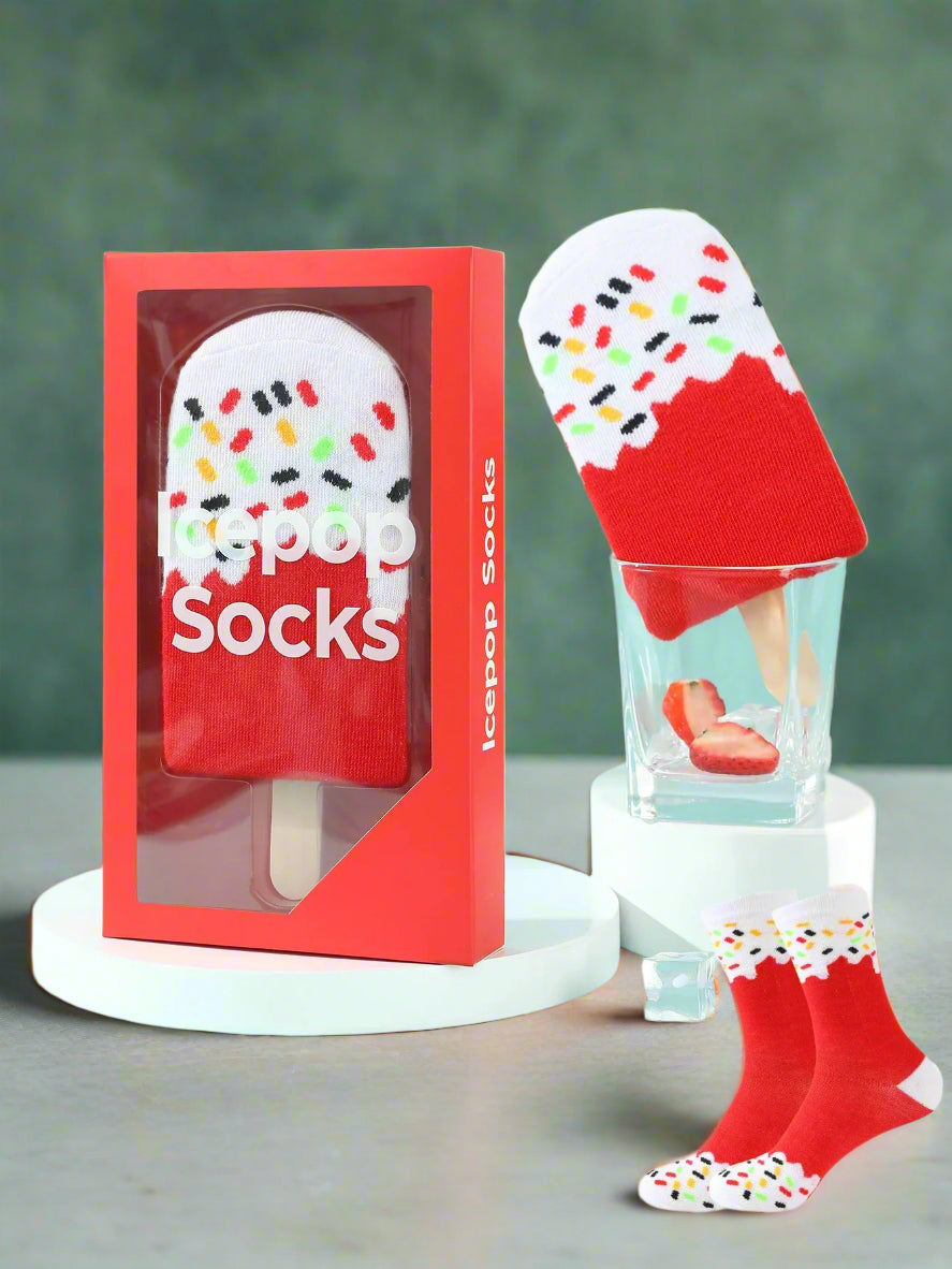 Red Velvet Ice Pop Socks